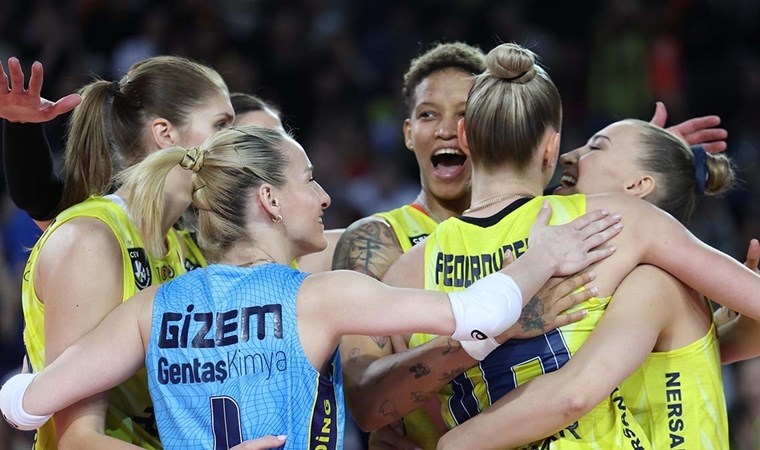 4.kez kazandı: Kupa Voley’de şampiyon Fenerbahçe!