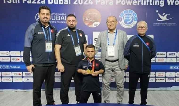 Milli para halterci Abdullah Kayapınar’dan 2 altın madalya!