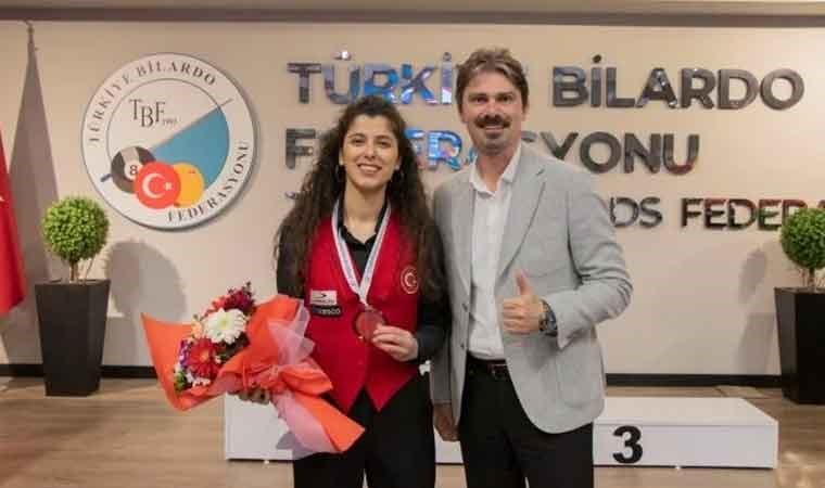 Güzin Müjde Karakaşlı bronz madalya kazandı