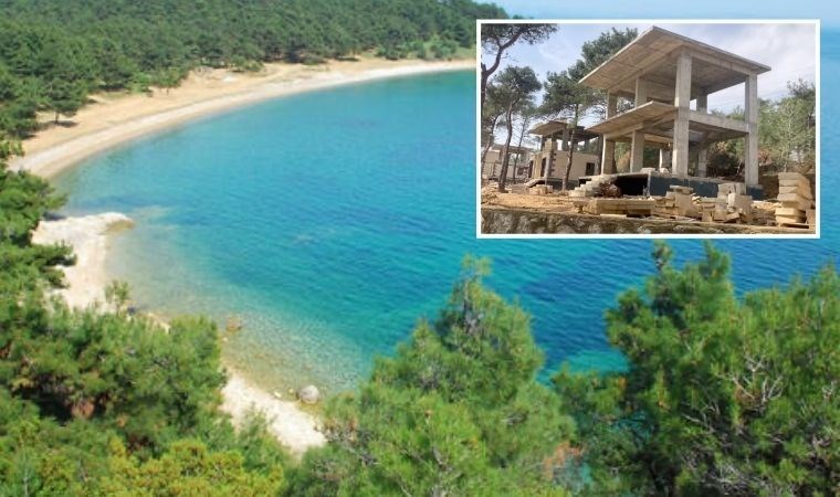 Saros Körfezi’nde denize sıfır arazi yapılaşmaya açıldı, yaşam savunucuları harekete geçti