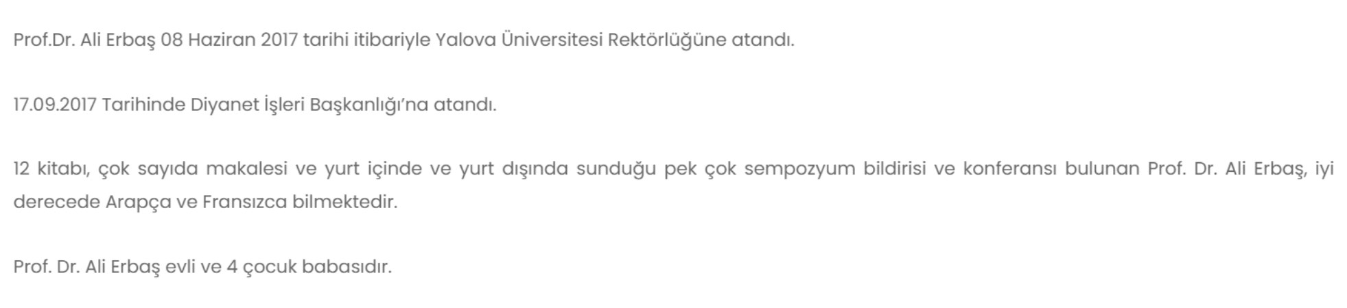 Diyanet İşleri Başkanı Ali Erbaş, Arapça soruyu anlamadı, Türkçe’ye çevirtti