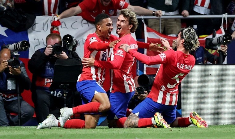 Nefes kesen mücadelede kazanan Atletico Madrid