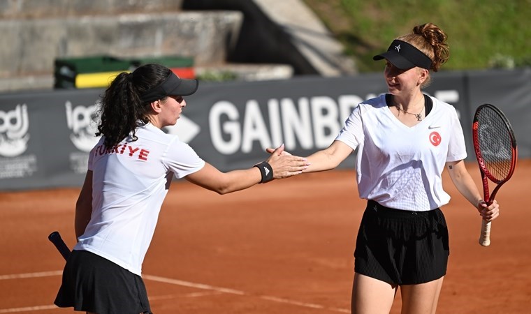 A Milli Kadın Tenis Takımı, Portekiz’i devirdi