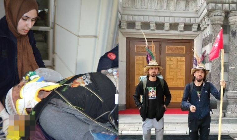 Hedefi Kayseri’den İstanbul’a yürüyerek gitmekti… Yolda ‘canlı yayın’ yaparken kamyon çarptı