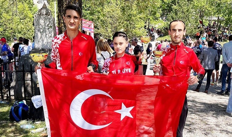 Milli atletlerden Karadağ’da iki bronz madalya