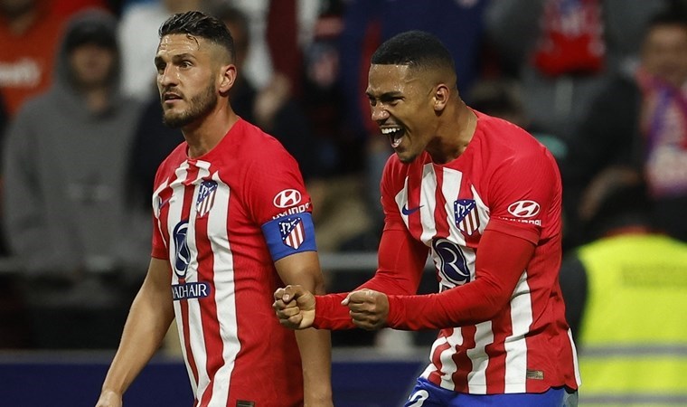 Atletico Madrid 3 puanı 3 golle aldı!
