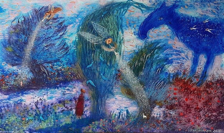 Profesyonel bir ressam ve öğretmen Markova Elena’nın sergisi açılıyor