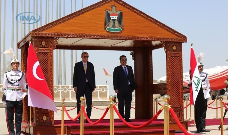 Erdoğan, yıllar sonra Irak’a geldi: Bağdat ve Erbil’de temaslarda bulunacak!