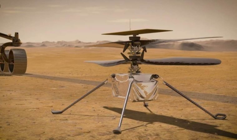 NASA’nın Mars helikopterinin uçuş haritası paylaşıldı