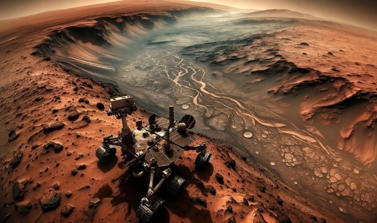 NASA, Mars’ta olası kurumuş bir nehri araştırmaya başladı
