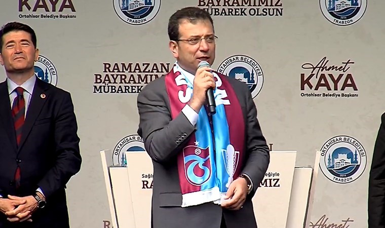 İmamoğlu bayram ziyareti için memleketi Trabzon’da