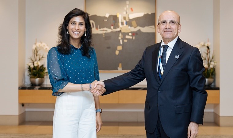 Ve Şimşek IMF’yle aynı karede! ‘Mükemmel bir sohbet’