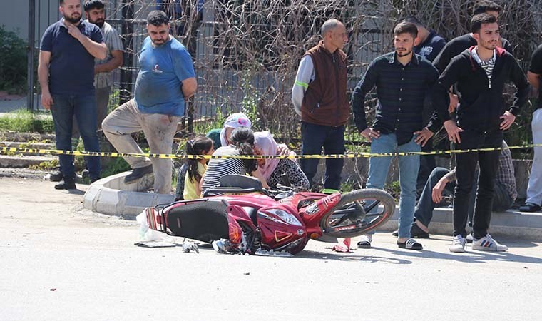 Adana’da otomobille çarpışan motosikletteki 1 kişi öldü, 1 kişi yaralandı