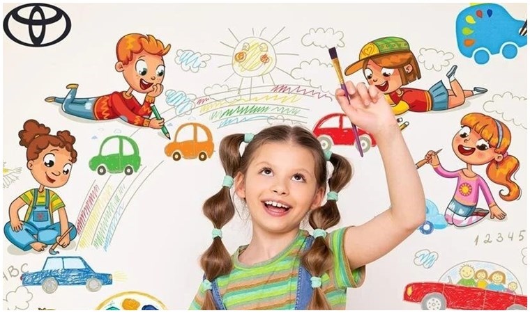 Toyota’nın düzenlediği ‘Hayalimdeki Araba’ resim yarışması başladı: Son tarih belli oldu…