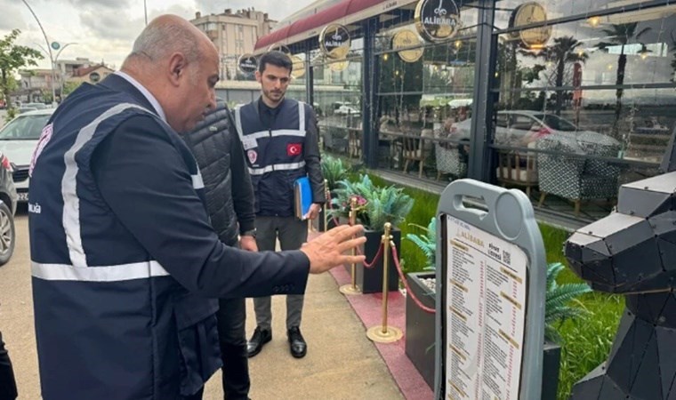 Kafe ve restoranlara ‘menü’ denetimi