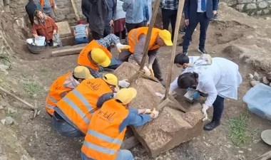 Diyarbakır’da ilk kez bulundu… Vinçle çıkarıldı – Son Dakika Yaşam Haberleri | Cumhuriyet