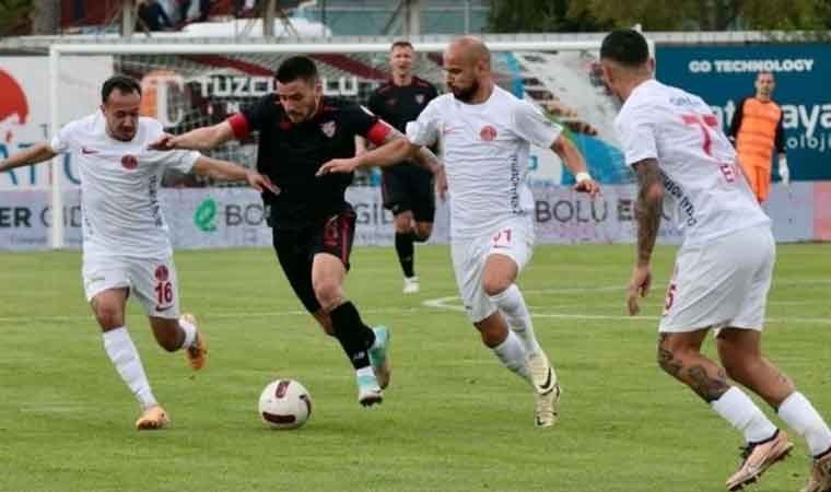 Boluspor 3 maç sonra kazandı!