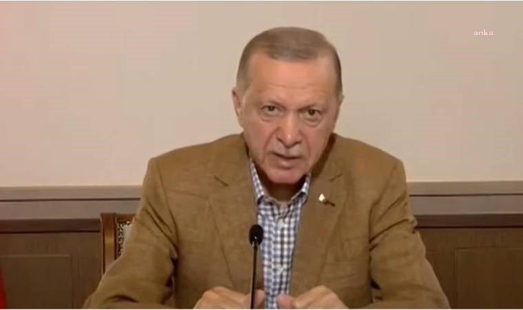 Erdoğan’ın canlı yayında yine tekledi