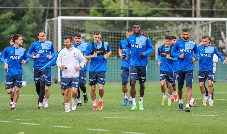 Trabzonspor, Fatih Karagümrük maçı hazırlıklarını tamamladı