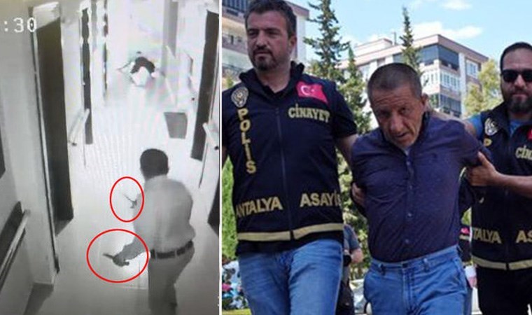 Huzurevindeki çifte cinayette saldırı anının görüntüleri ortaya çıktı: İki elde iki bıçak!