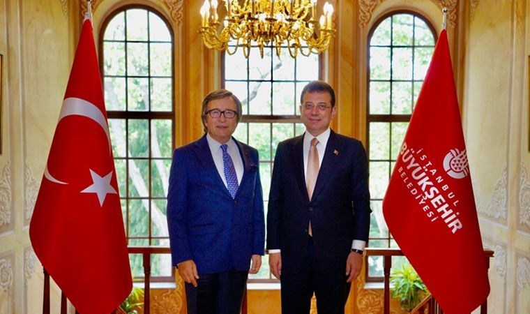 Ekrem İmamoğlu, Erol Evgin’i ağırladı: ‘Güzel bir sohbet oldu…’