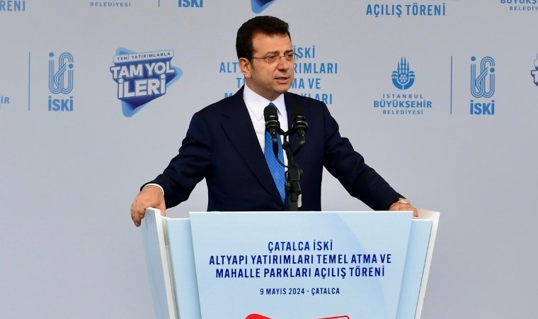 İmamoğlu projelerini tek tek anlattı: Atık su projesinin temeli atıldı
