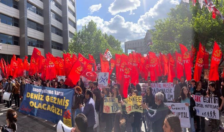 TKP’lilerden Deniz Gezmiş yürüyüşü: Binler Ankara sokaklarında