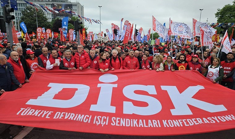 DİSK’ten 1 Mayıs değerlendirmesi: ‘İşçi sınıfının Taksim iradesi toplumda büyük bir karşılık bulmuştur’
