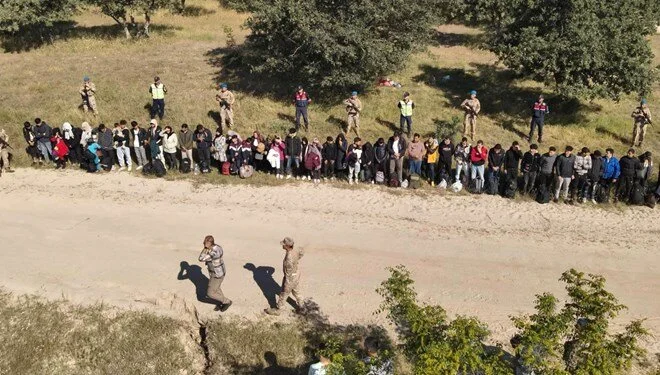 Edirne’de 69 Kaçak Göçmen Yakalandı