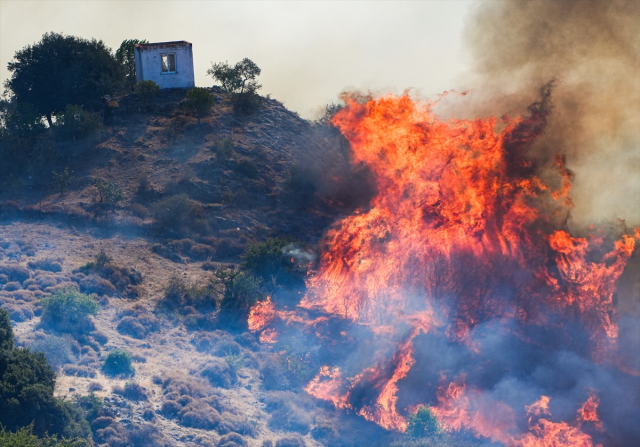 Bakan Yumaklı Açıklama Yaptı: “İzmir’de 16 Ev Yandı, 87 Ev ve 44 İş Yeri Tahliye Edildi”