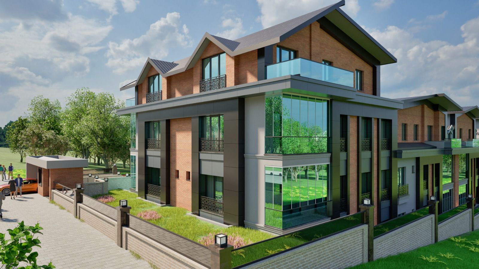 Aykutoğlu Şirketler Grubu’nun Dubleks Daire Projesinde Ferah Alanlar