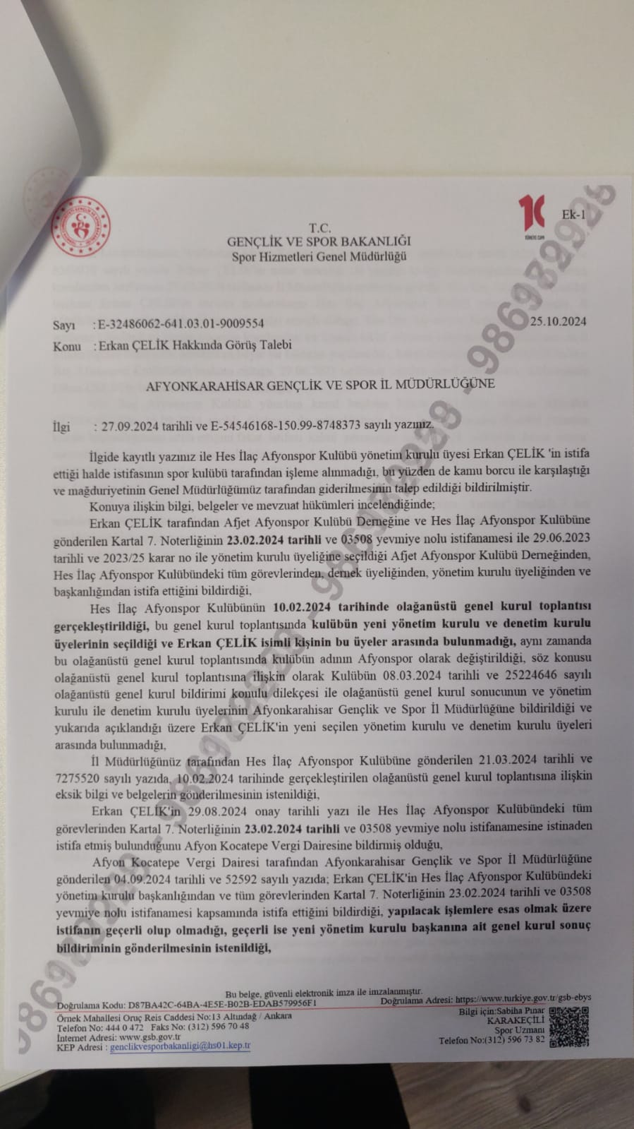 Nadir Güzbey’e Ayrıcalık Sağlama İddiası: İsmail Hakkı Kasapoğlu Hakkında Soruşturma Talebi