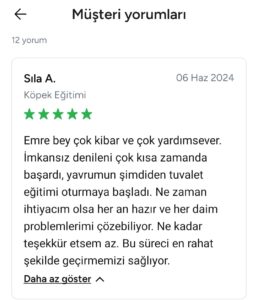 Şeffaflık ve Etkili Yöntemlerle S.I.R K9 Eğitim Hizmetleri