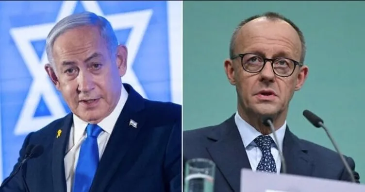 Almanya Başbakanı Merz ile Netanyahu görüştü