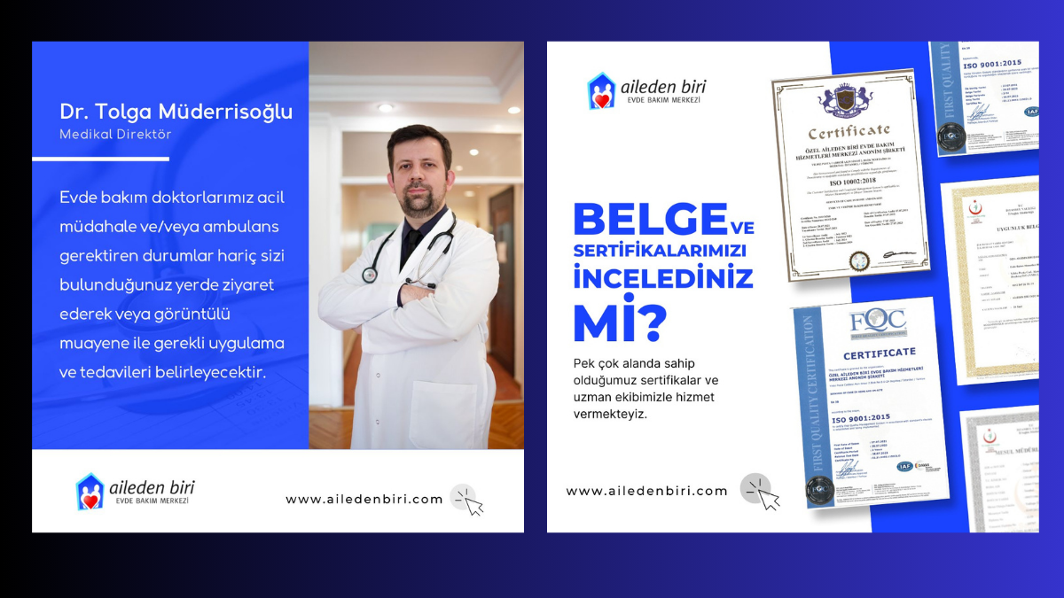 Aileden Biri Evde Bakım Merkezi