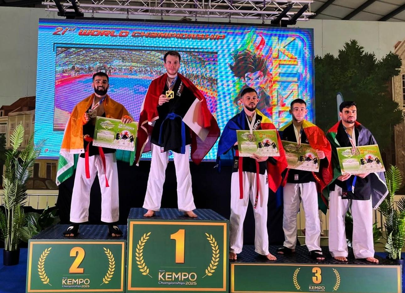 Türk Kempo Sporcusu Resul Can Deniz, Dünya ve Avrupa Sahnesinde Zirveye Çıktı
