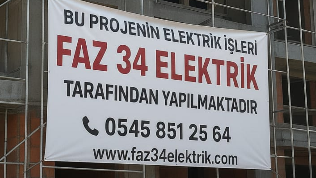 İstanbul’un Elektrik Projelerinde Güvenin ve Deneyimin Adı: Faz 34 Elektrik 30 Yıldır Fark Yaratıyor