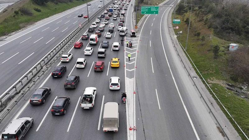 İstanbul’da Ofset Taralı Alan İhlaline Drone Destekli Denetim: 5 Sürücüye Ceza