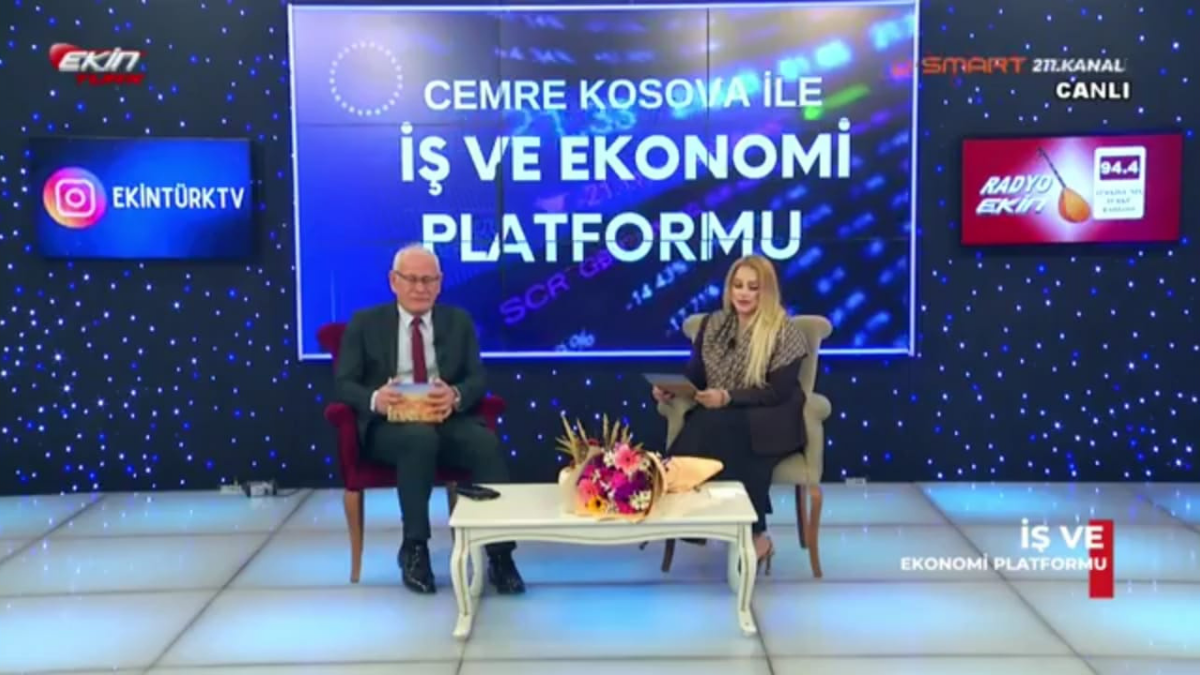 Ali Akkaya Öncülüğünde Ekonomi Masası: Cemre Kosova ile Gündem Ekin Türk TV’de