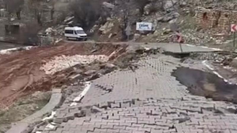 Nemrut Dağı Yolunda Heyelan: Turizm Ulaşımı Etkilendi