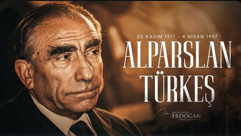 Erdoğan’dan Alparslan Türkeş’e Vefa Mesajı