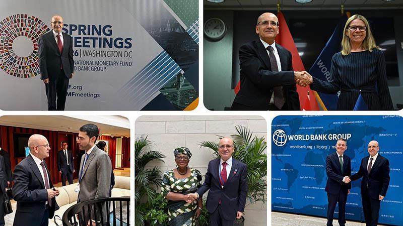 Bakan Şimşek’ten Yoğun Diplomasi Trafiği: “Türkiye Güçlü Ekonomisiyle Zorlukları Aşacak”