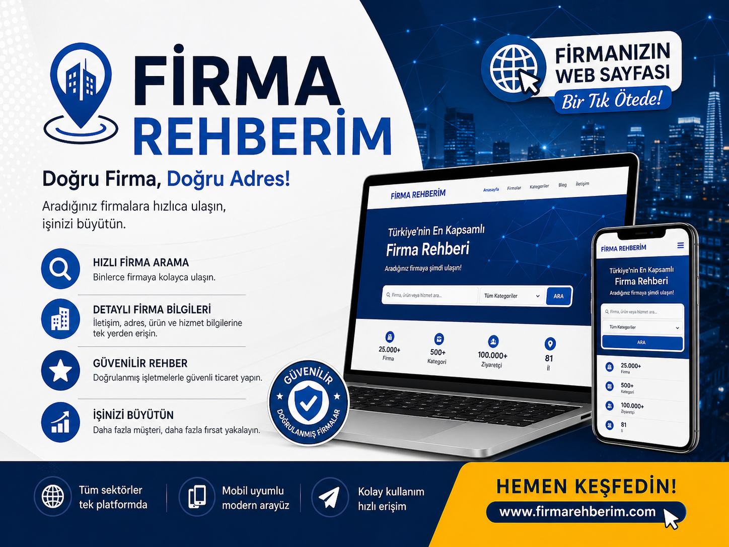 Firmarehberim.com Türkiye’de Dijital Firma Aramalarında Öne Çıkıyor