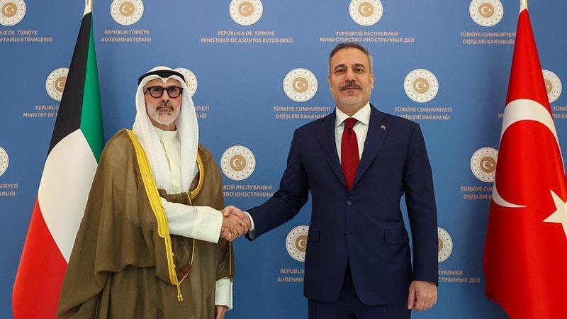 Hakan Fidan, Kuveytli Mevkidaşıyla Ankara’da Görüştü