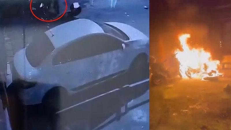 Beyoğlu’nda “Gereksiz Gaza Basma” Kavgası Kundaklamayla Bitti: Park Halindeki 4 Motosiklet Kül Oldu!