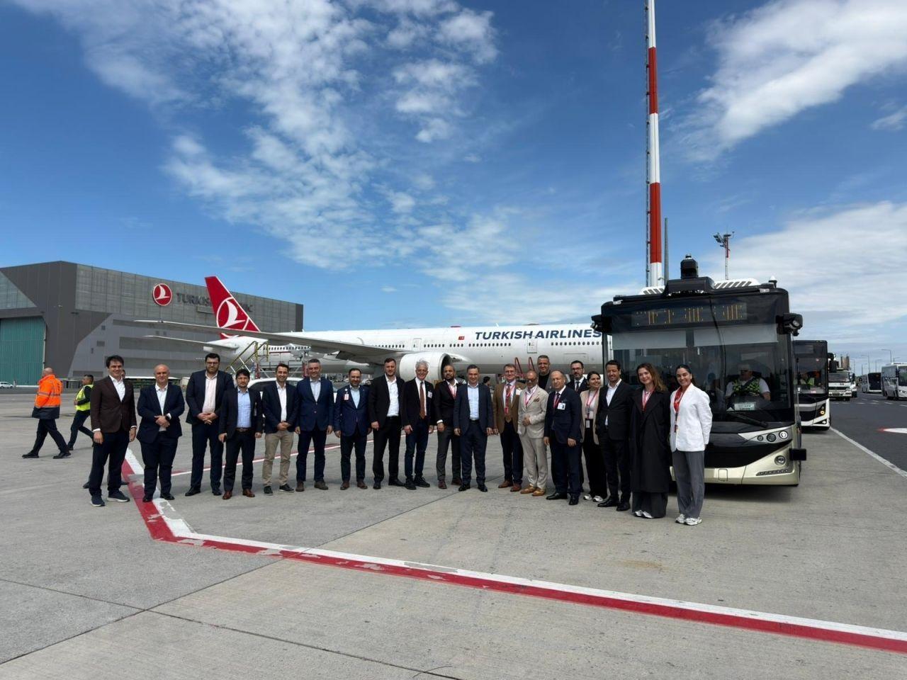 İSTANBUL HAVALİMANI’NDA OTONOM OTOBÜS TESTİ: 11 KİLOMETRELİK SÜRÜŞ TAMAMLANDI