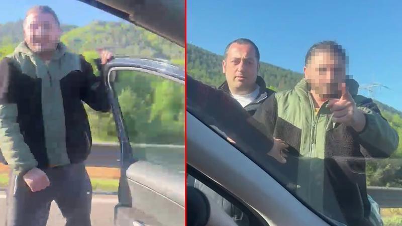 Bolu Dağı’nda Trafikte Dehşet: Sürücü Önünü Kesti, Yumrukla Saldırdı
