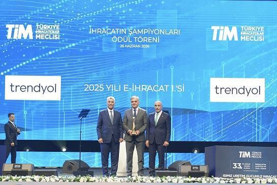 Trendyol, E-İhracatın Şampiyonu Seçildi