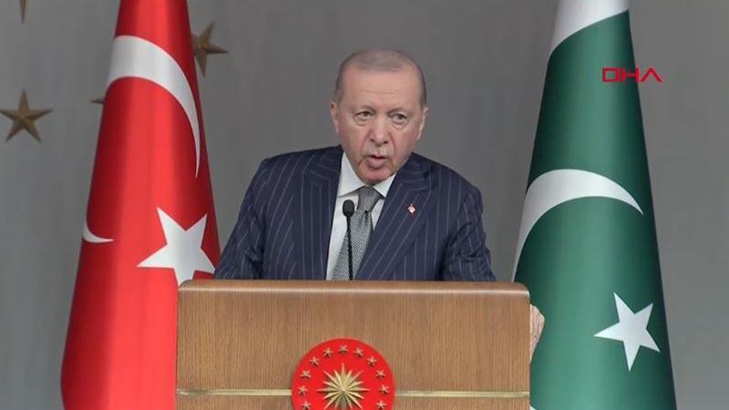 ERDOĞAN, PAKİSTAN BAŞBAKANI ŞAHBAZ ŞERİF’İ İSTANBUL’DA AĞIRLADI