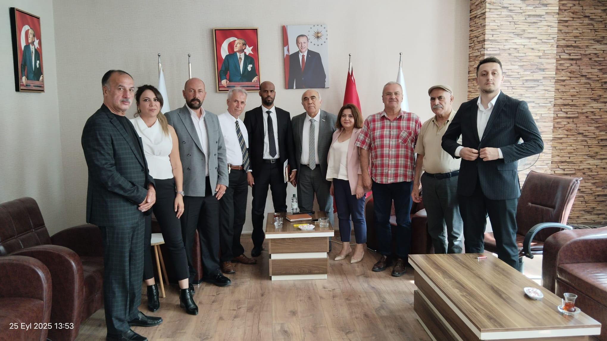 SANKON ile Somali Büyükelçiliği arasında iş birliği görüşmesi